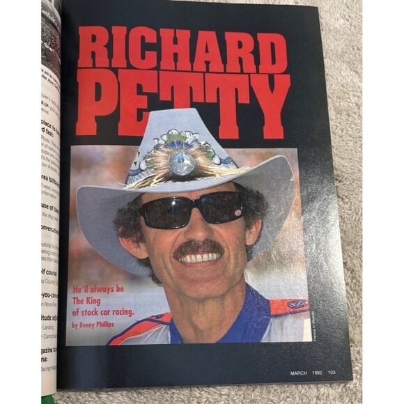 Stock Car Racing Magazine March 1992 Special Daytona Issue Richard Petty NASCAR - Picture 5 of 7
